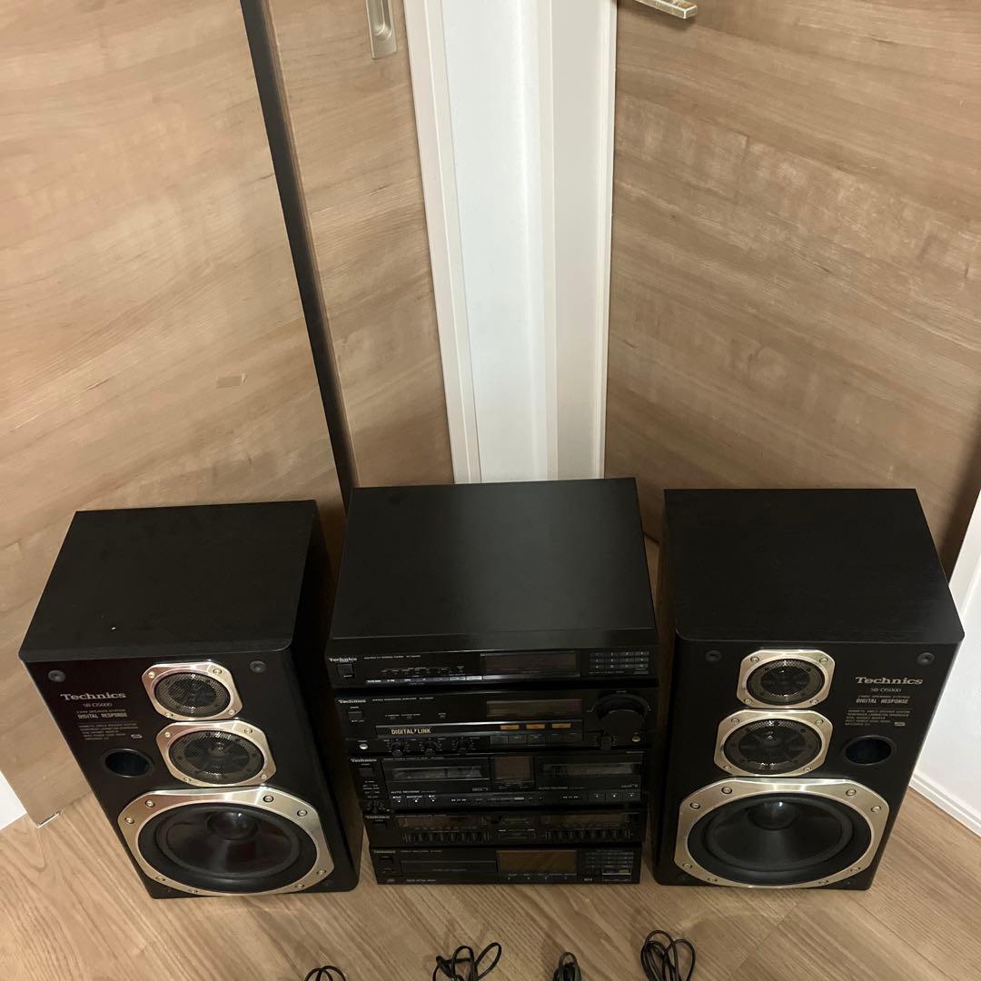 technics コンポセット　D-5000 ジャンク 動作未確認