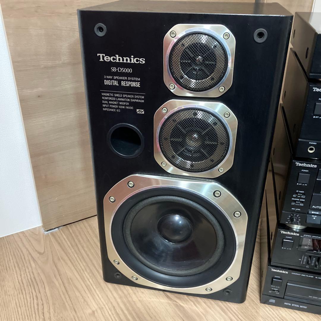 technics コンポセット　D-5000 ジャンク 動作未確認