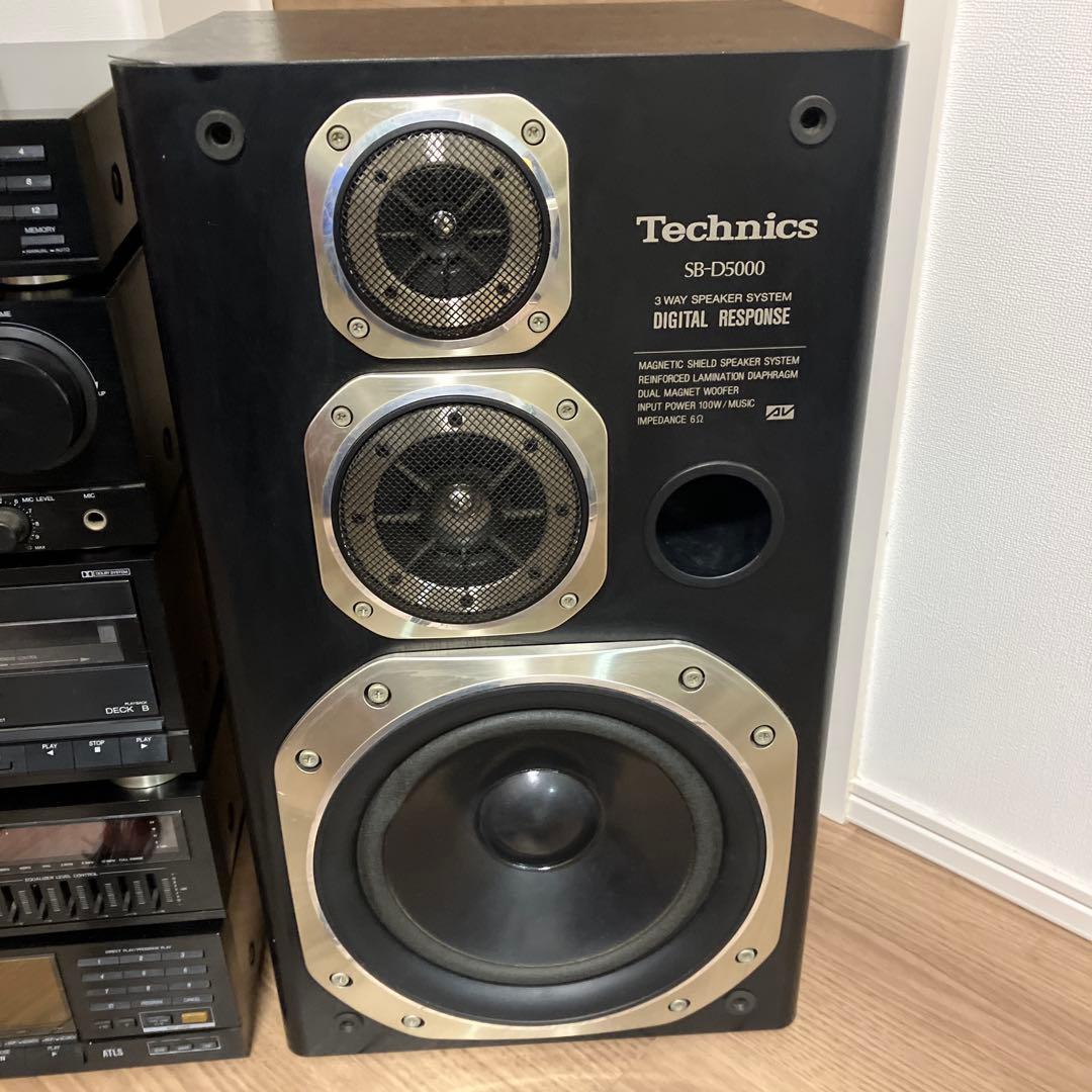 technics コンポセット　D-5000 ジャンク 動作未確認