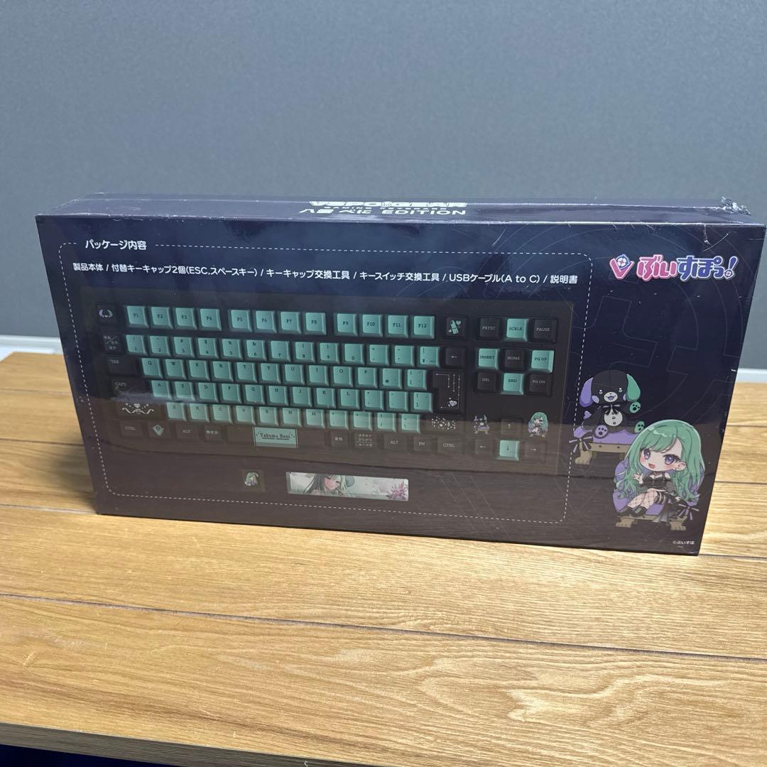 ぶいすぽっ！VSPO!GEAR ゲーミングキーボード　八雲べに