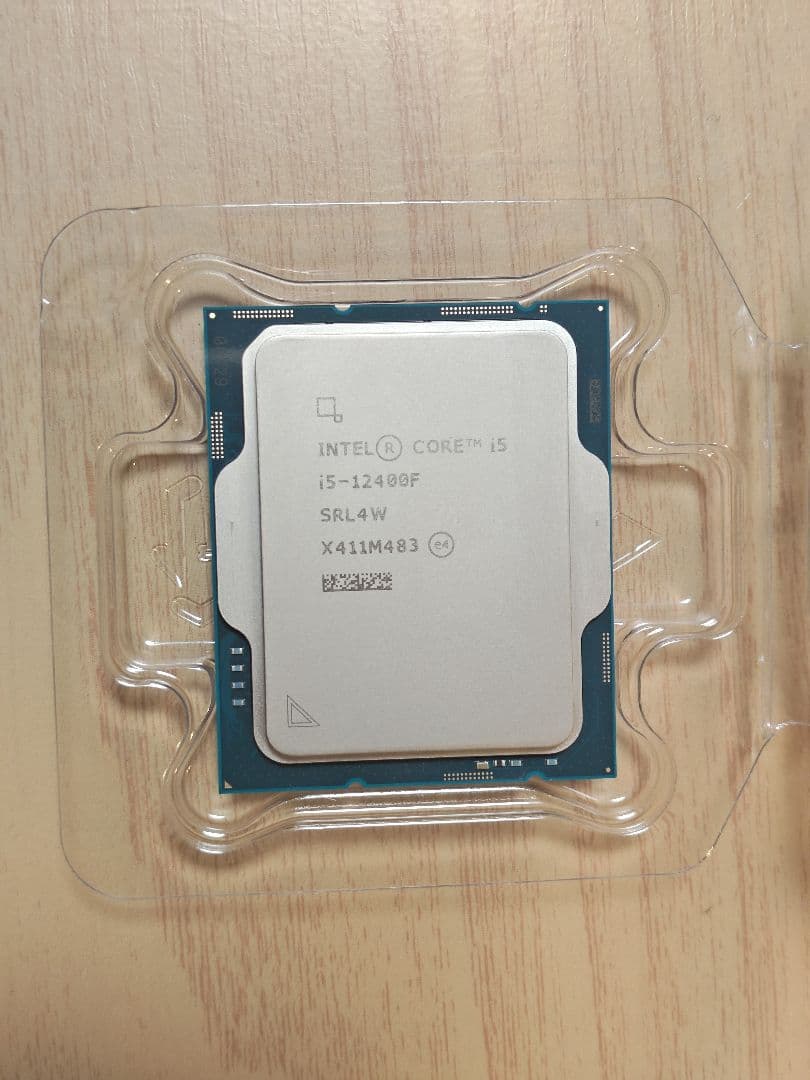 CPU Intel Core i5 12400F 12th Gen CPU
