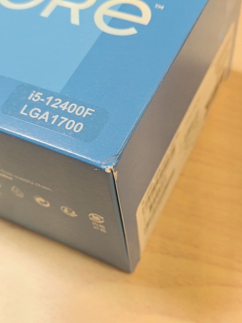 CPU Intel Core i5 12400F 12th Gen CPU