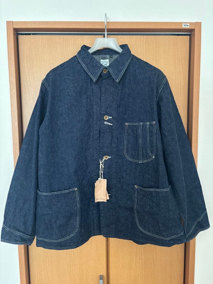 新品　タグ付き　オアスロウ　orslow 1940S COVERALL 3