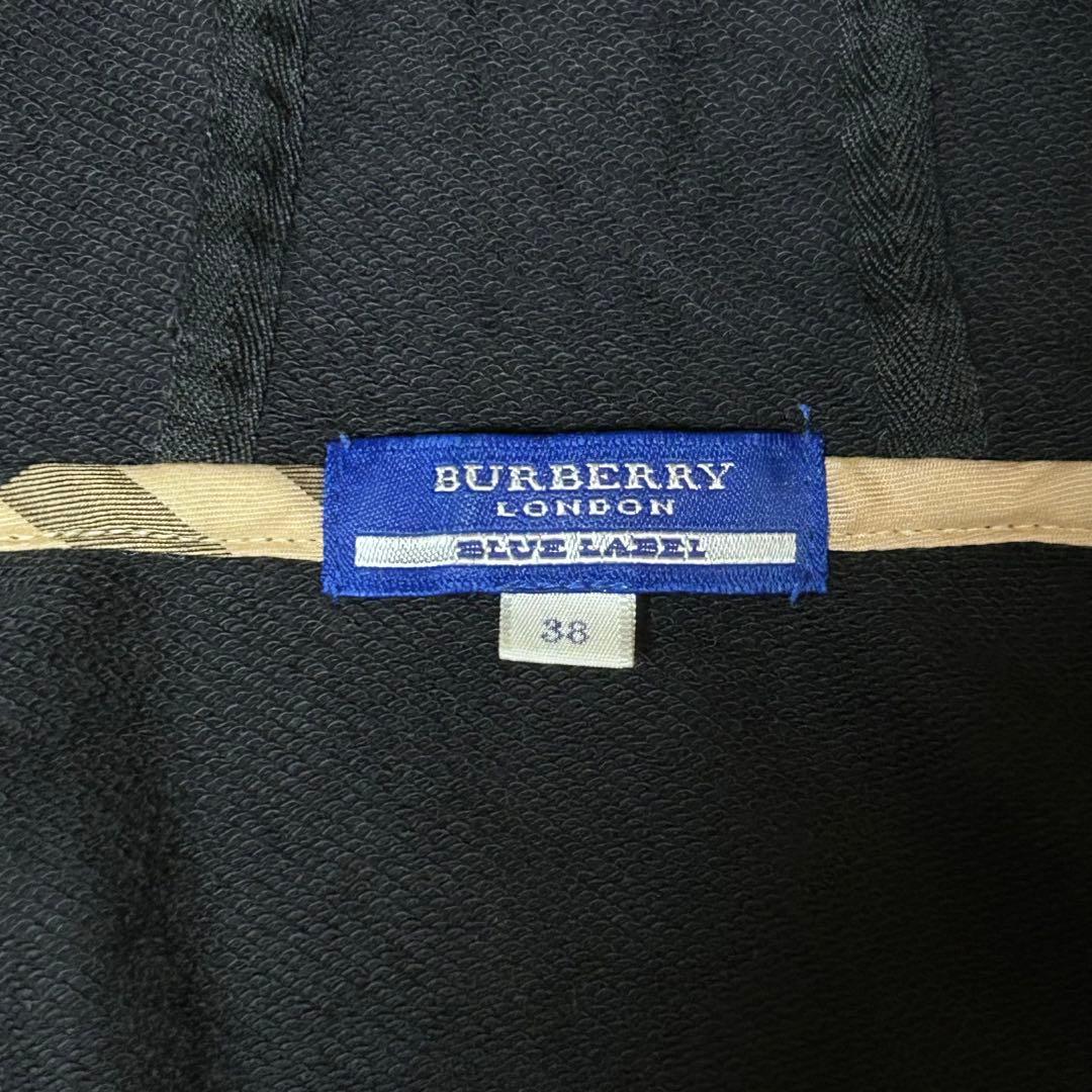 ✨年末SALE✨ BURBERRY LONDON ブラック フルジップパーカー