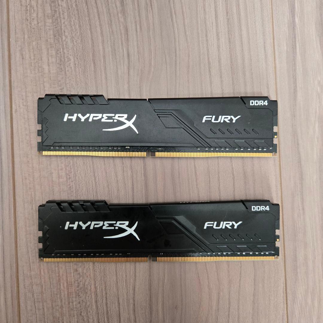 メモリー HyperX FURY DDR4 3200MHz 16GBx2