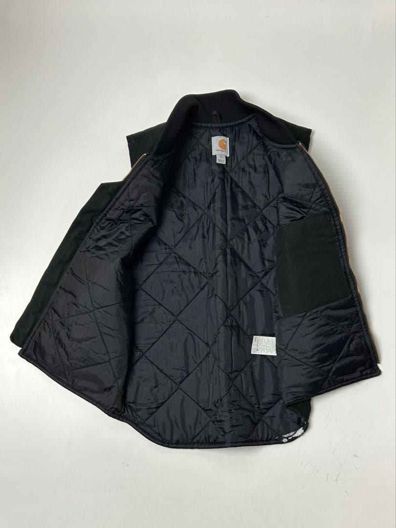 K*k様 carhartt カーハート　ブラック　ダックベスト　Sサイズ