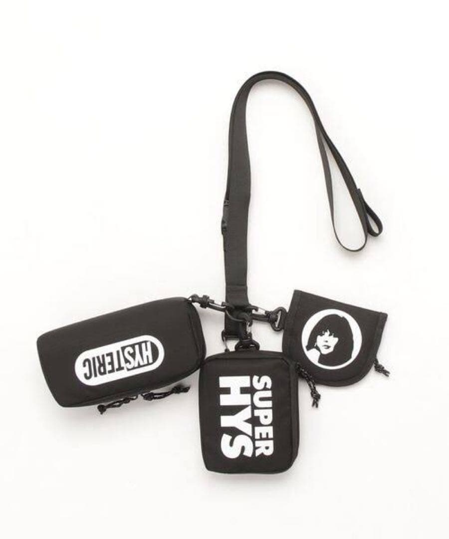 試着程度 3way HYSTERIC GLAMOUR 3連 ショルダーバッグ