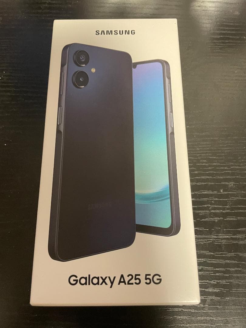 【新品未開封品】Samsung Galaxy A25 5G　本体 ブラック