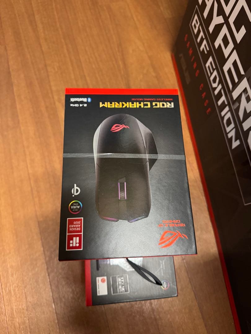 ROG Chakram ワイヤレスマウス 開封未使用 Qi充電対応