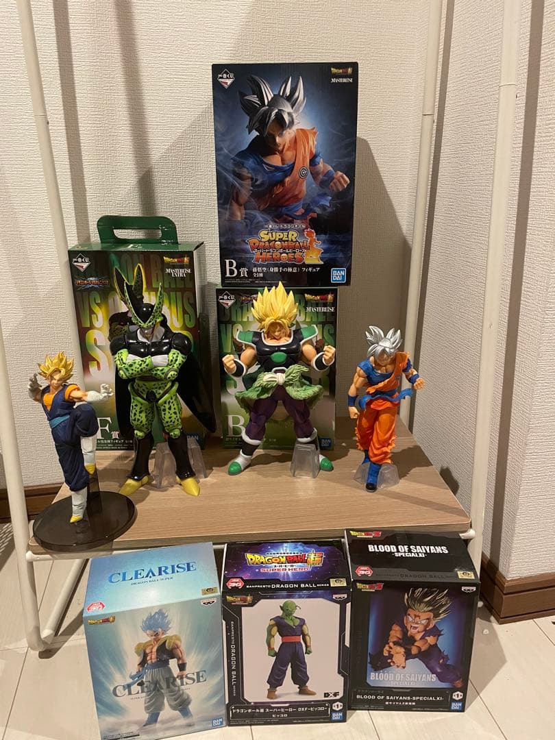 ドラゴンボール 一番くじ　フィギュア　セル　ブロリー　身勝手の極意　孫悟空