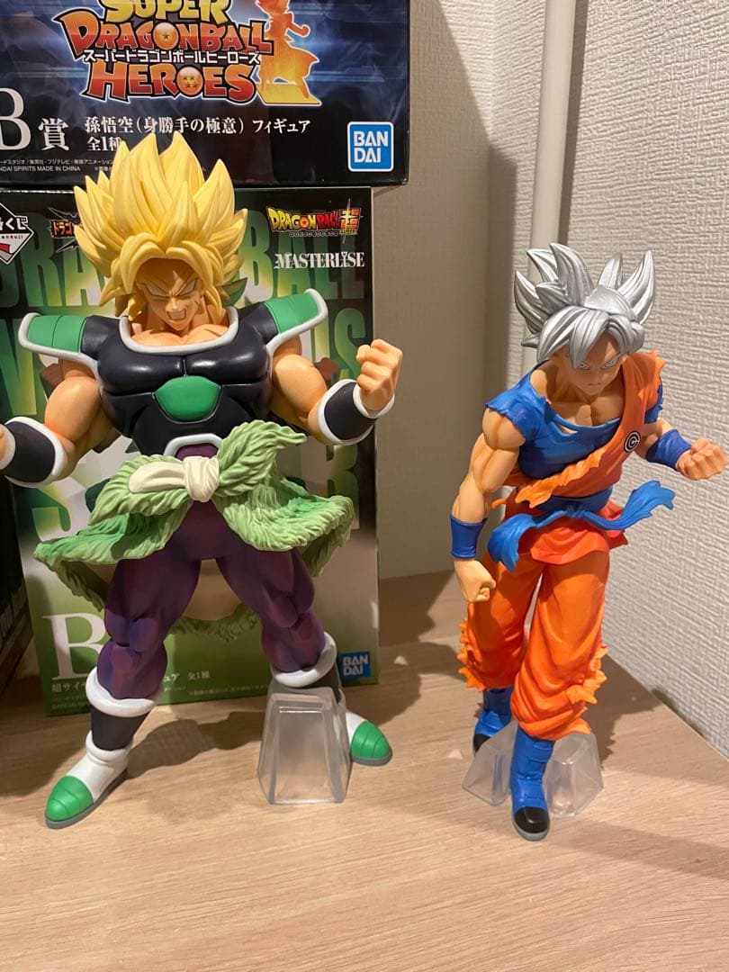 ドラゴンボール 一番くじ　フィギュア　セル　ブロリー　身勝手の極意　孫悟空