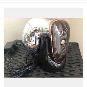 ツインバード：防水ヘッドケア機 セレブリフト(シルバー)/SH-2681