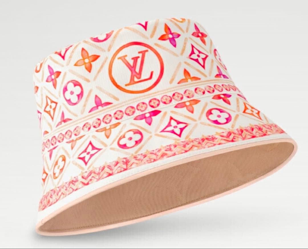 Louis Vuitton ベージュ バケットハット　リバーシブル