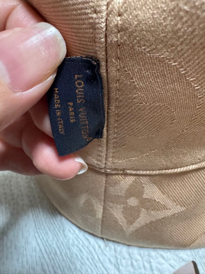 Louis Vuitton ベージュ バケットハット　リバーシブル