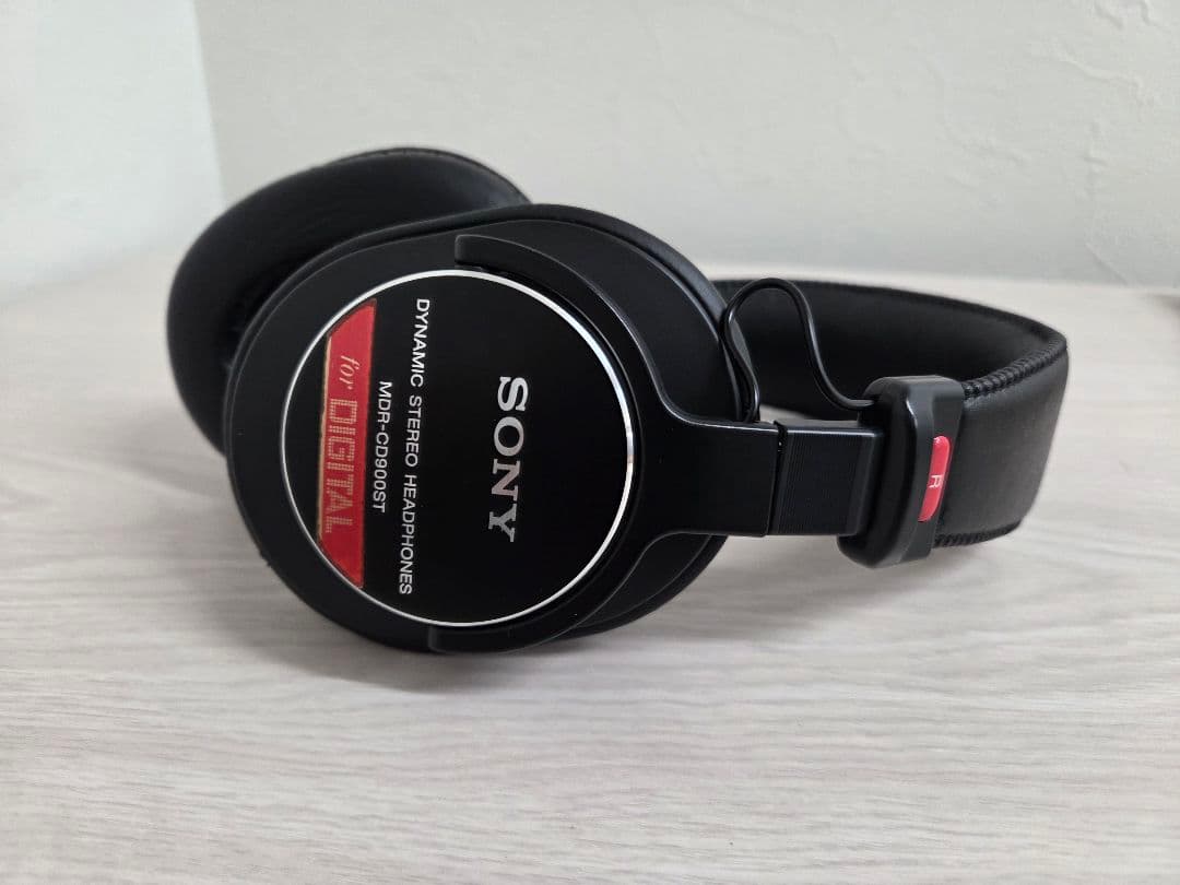 SONY MDR-CD900ST 密閉型スタジオモニターヘッドホン+予備