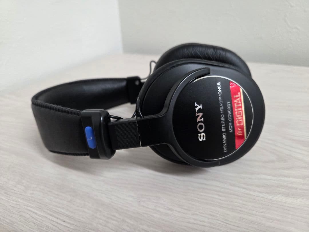 SONY MDR-CD900ST 密閉型スタジオモニターヘッドホン+予備