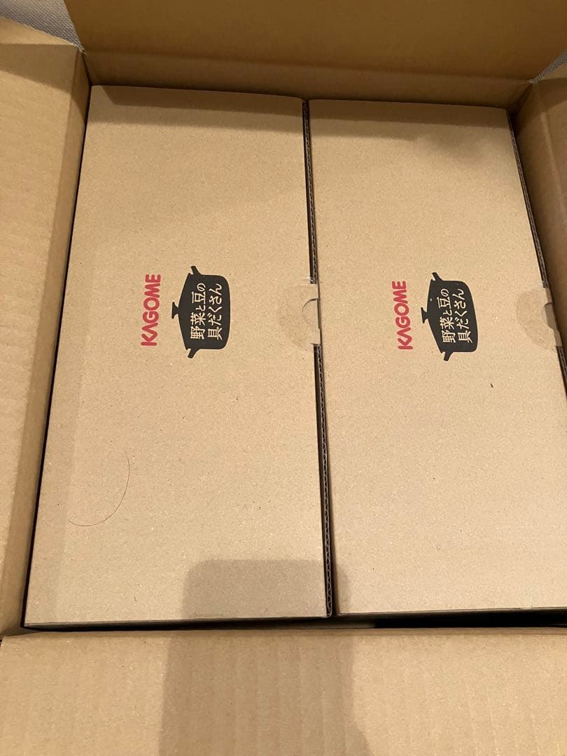 カゴメ　野菜と豆の具だくさんポタージュ 4種セット 2ケース　合計32個