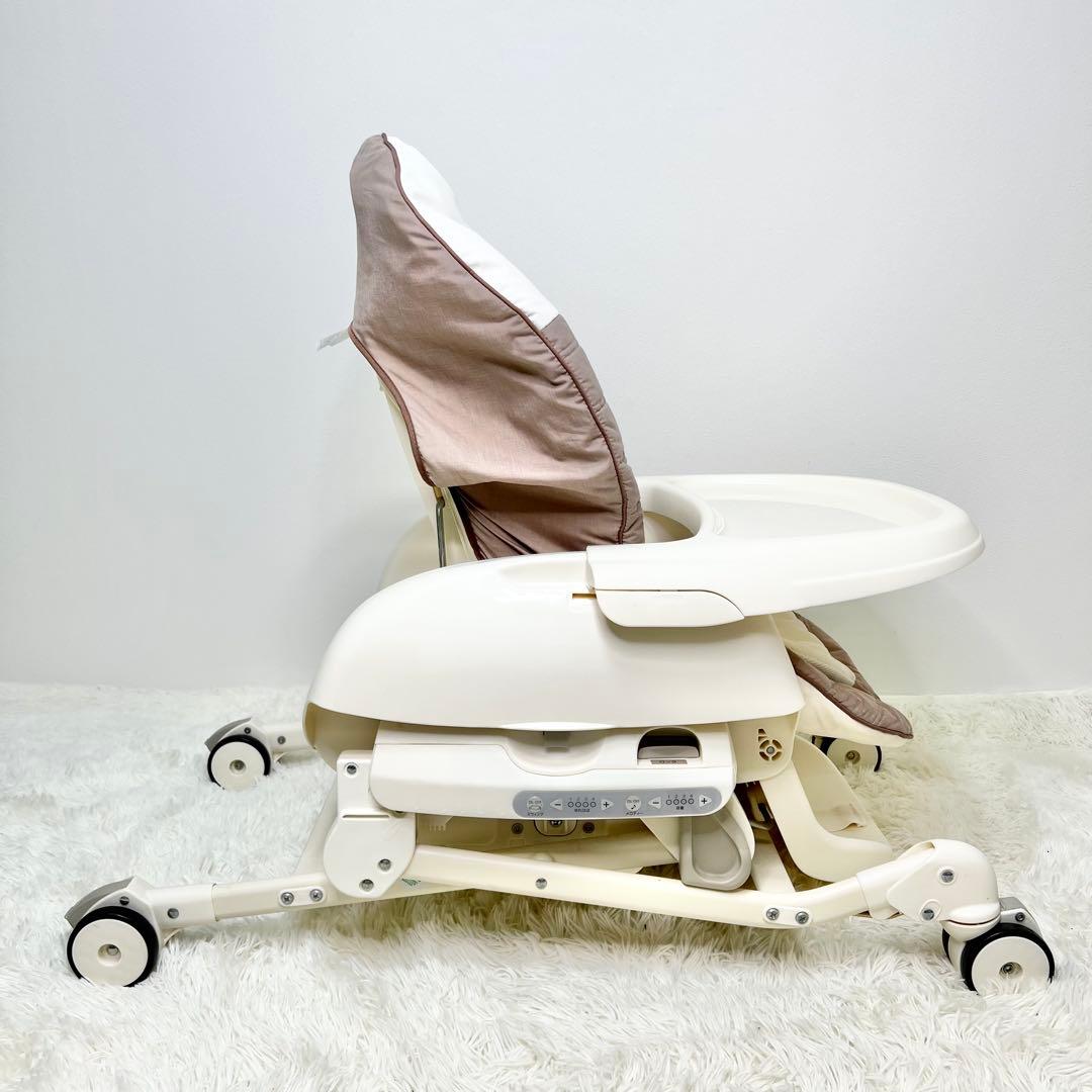 美品 Combi ネムリラAT ハイローチェア 電動 バウンサー