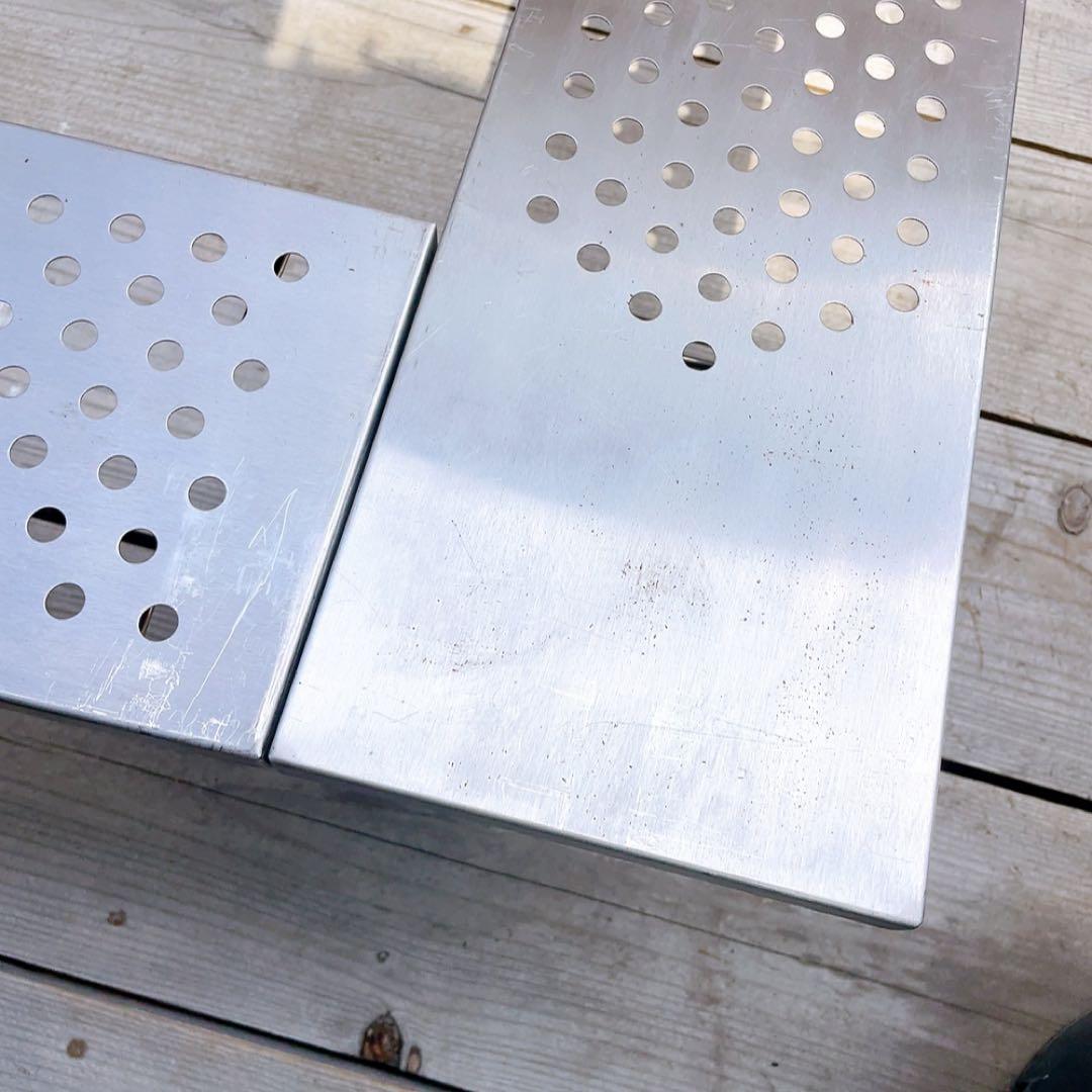 Coleman ステンレス ファイヤープレイステーブル　アウトドアテーブル