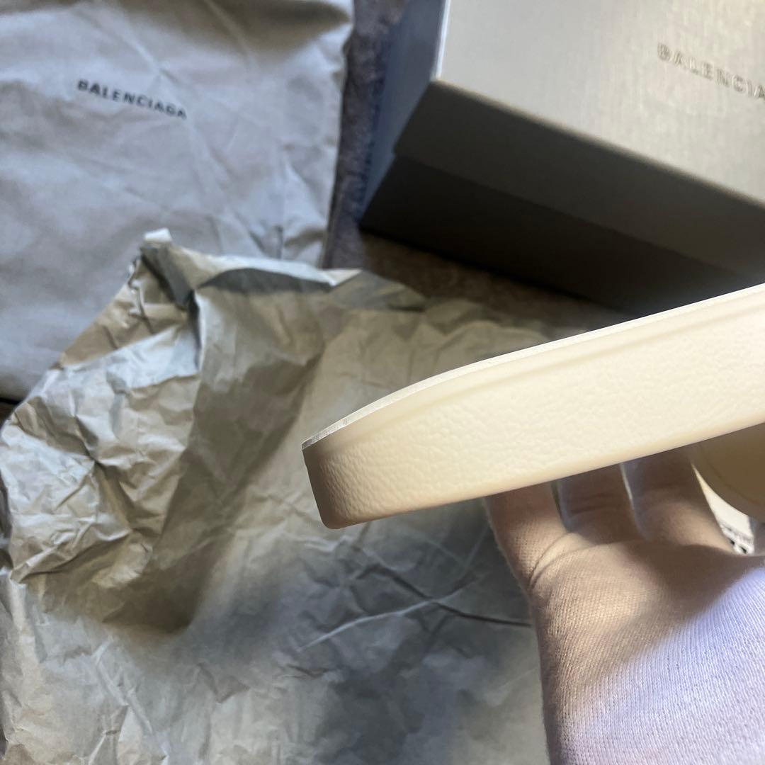 BALENCIAGA プールサンダル 38サイズ(24.5〜25cm)0706