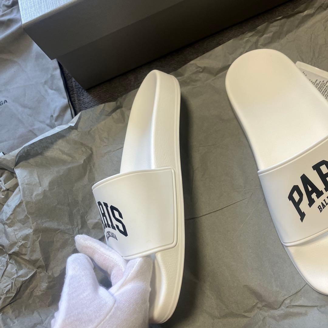 BALENCIAGA プールサンダル 38サイズ(24.5〜25cm)0706