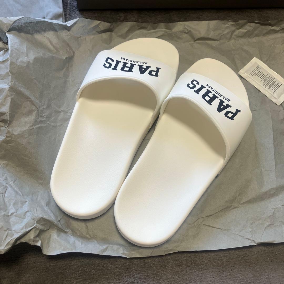 BALENCIAGA プールサンダル 38サイズ(24.5〜25cm)0706