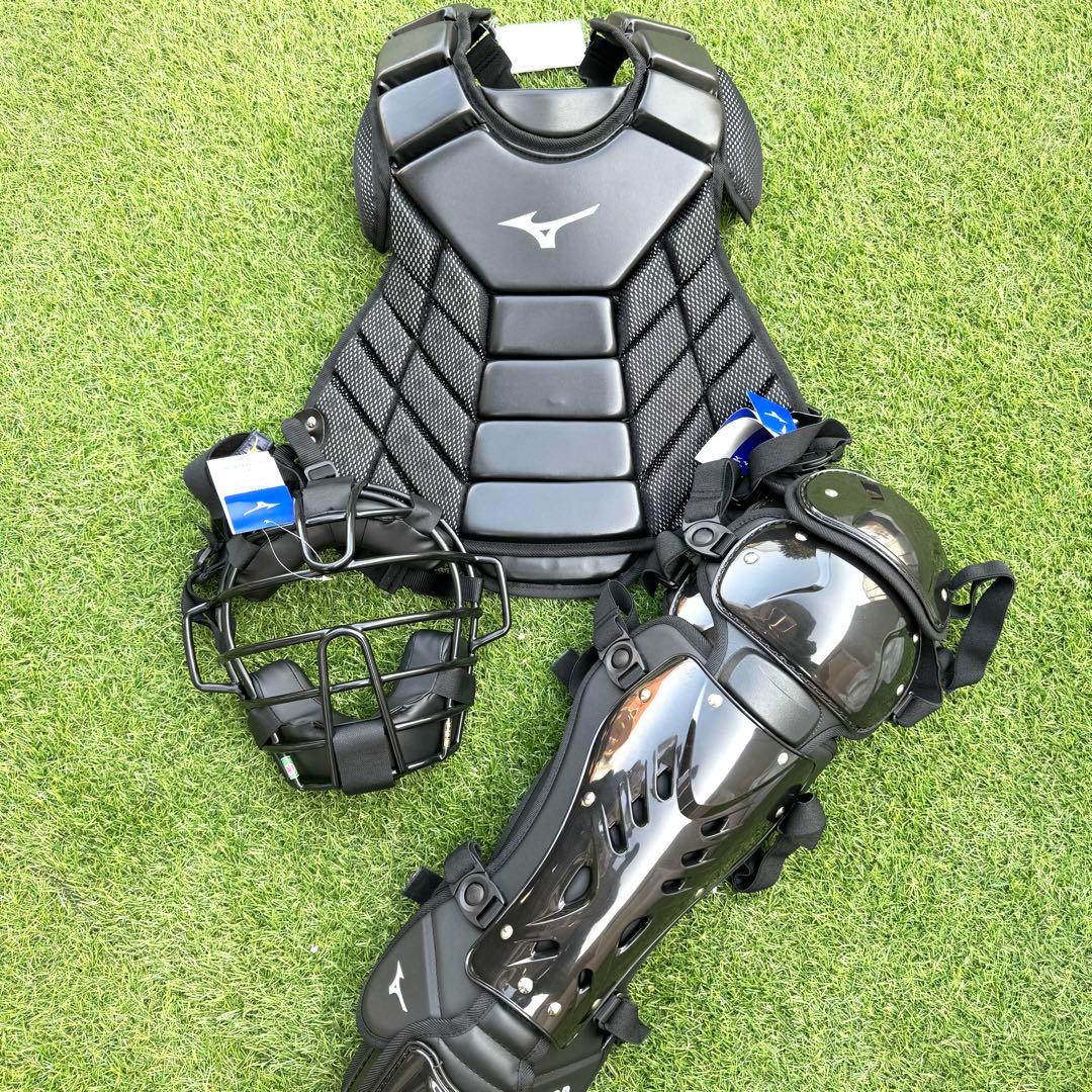 MIZUNO ミズノ　野球 キャッチャー レガース プロテクター マスク 防具