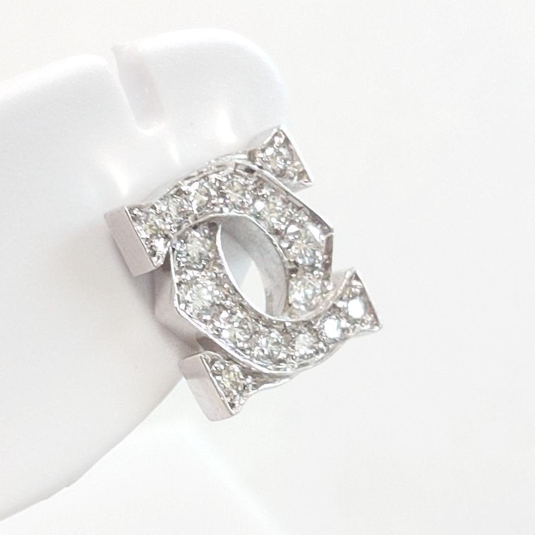 【美品】カルティエ アントルラセ ピアス 片耳用 6688