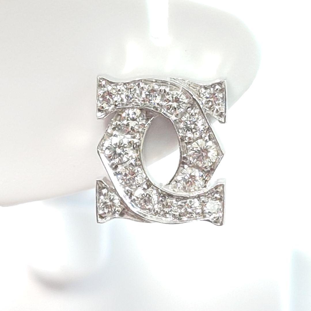 【美品】カルティエ アントルラセ ピアス 片耳用 6688