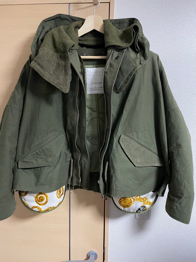 READY MADE レディメイド CUT FISHTAIL PARKA