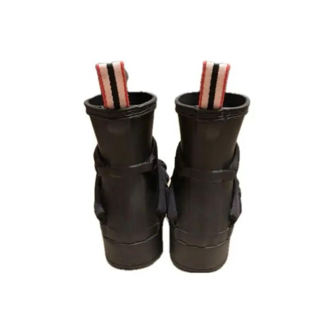 HUNTER レインブーツ プレイショートギアオン パフドストラップ