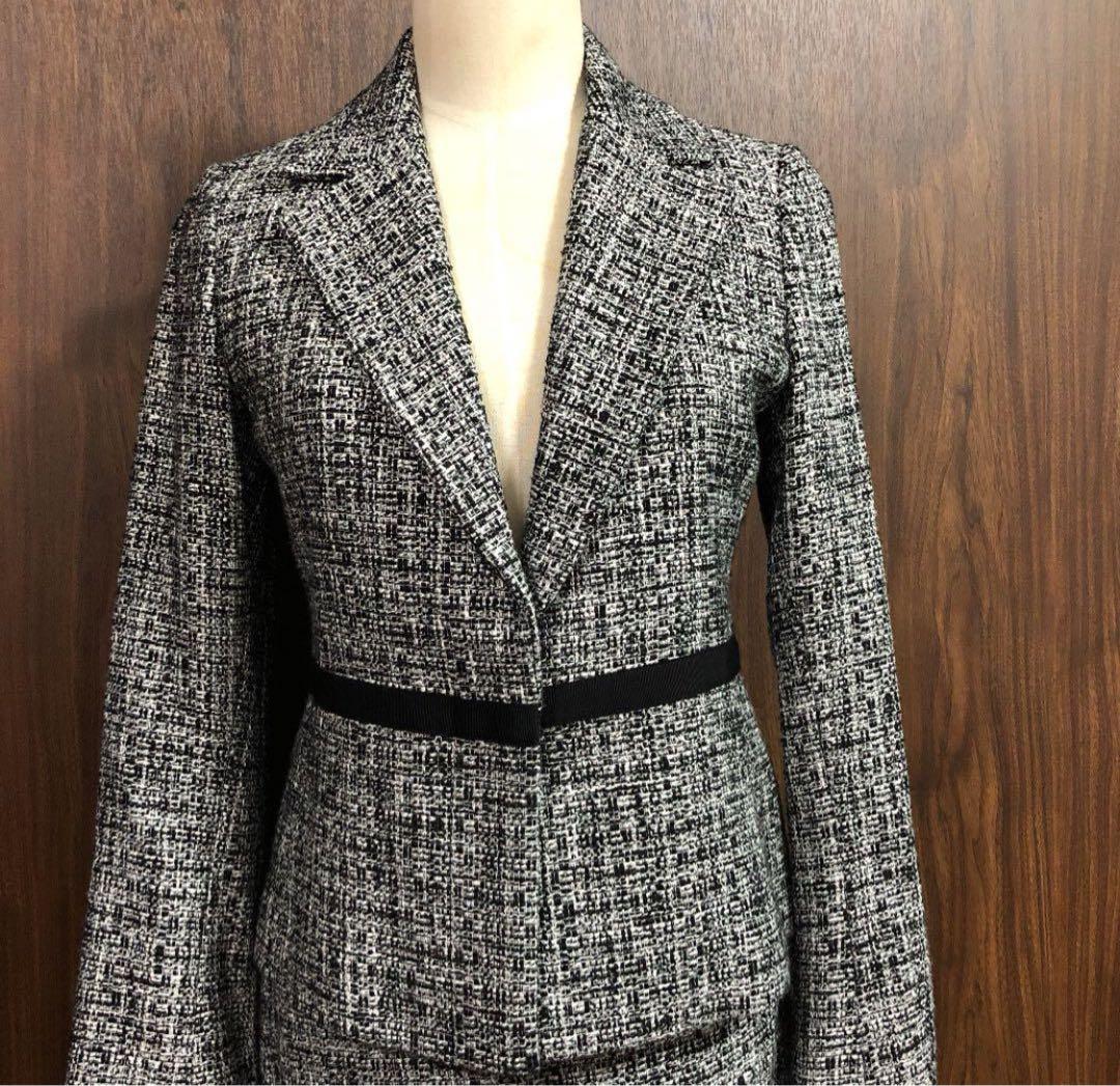 セオリーリュクス　ツィードスーツ　38 9号 レディース　スーツ　卒業式　美品！