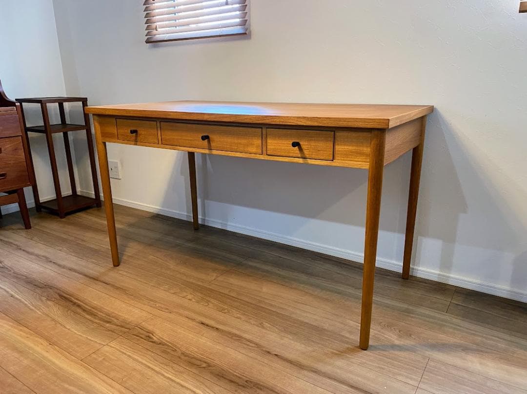 CHLOROS クロロス チーク オリジナルデスクテーブル オイル仕上げ