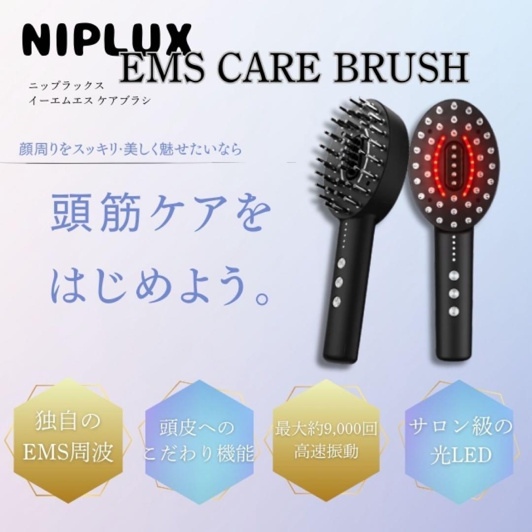 【値下中】NIPLUX EMS CARE BRUSH 美顔器NP-ECB24BK