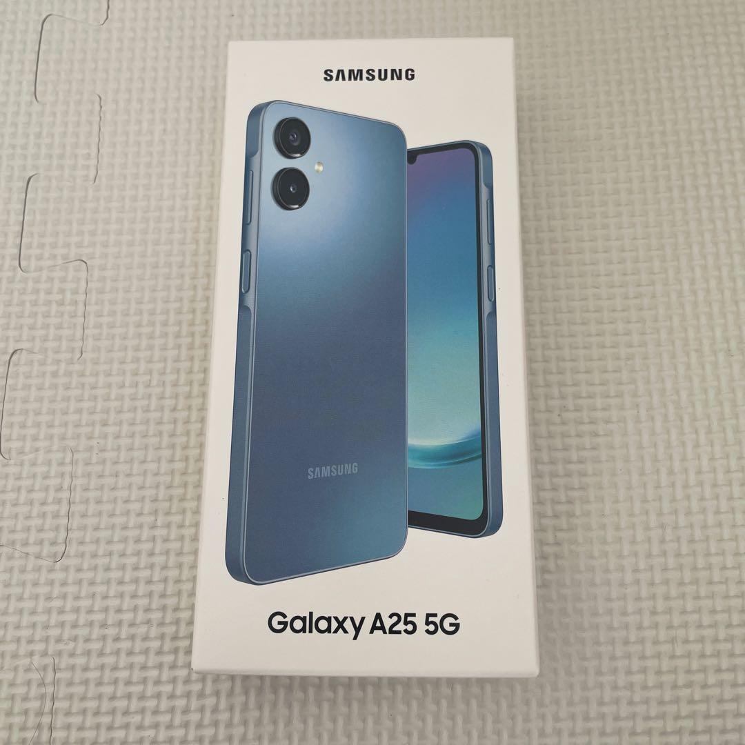SAMSUNG Galaxy A25 5G 本体　未使用品　ブルー