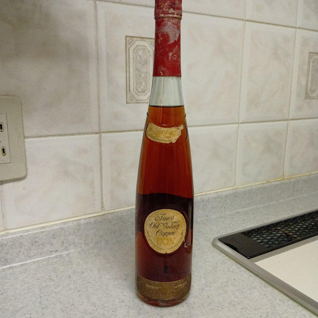 F.O.V finest old vintage cognac ブランデー