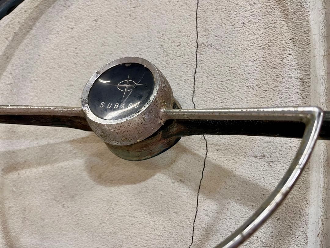Y*a様 SUBARU ステアリングφ380 昭和レトロ
