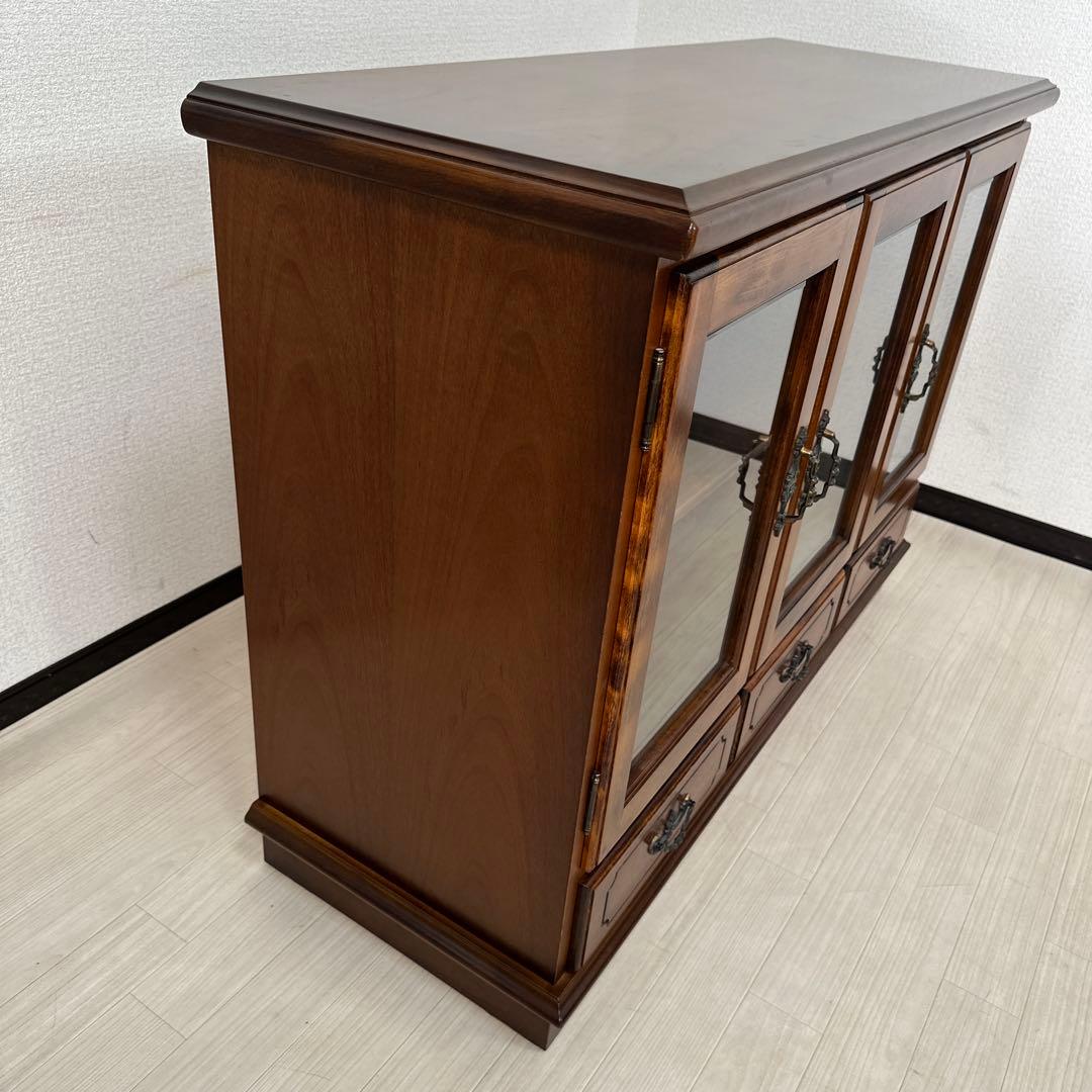 【展示品】カリモク コロニアル サイドボード キャビネット リビングボードi1※