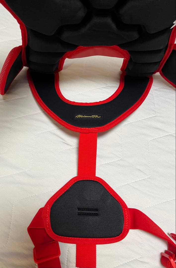 ミズノプロ　キャッチャー防具セット　収納袋2枚付き　使用感薄美品