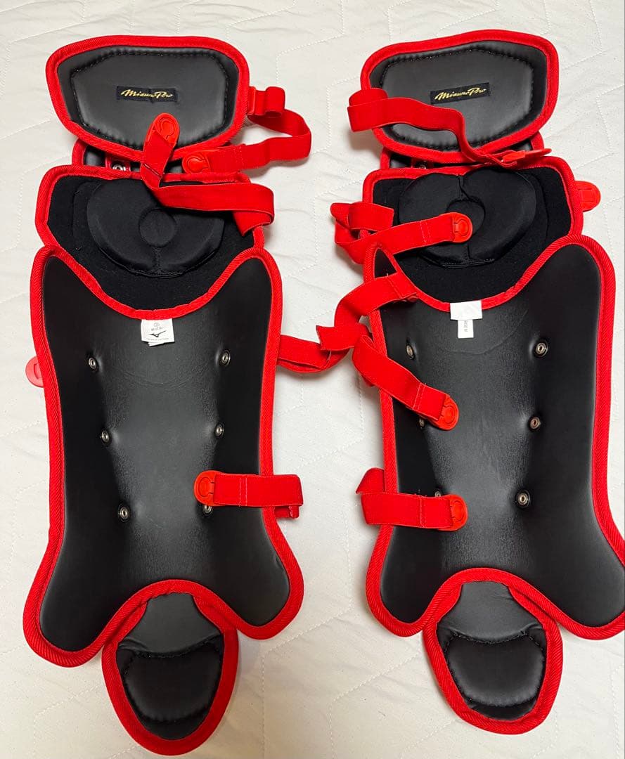 ミズノプロ　キャッチャー防具セット　収納袋2枚付き　使用感薄美品