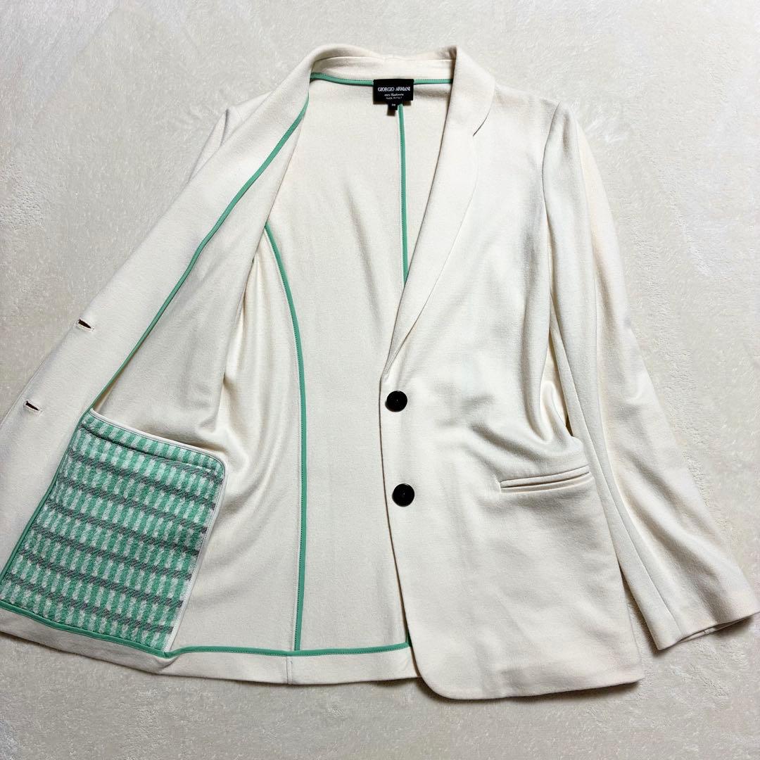 【美品】GIORGIO ARMANI☆ウールジャケット☆カシミヤ100%☆
