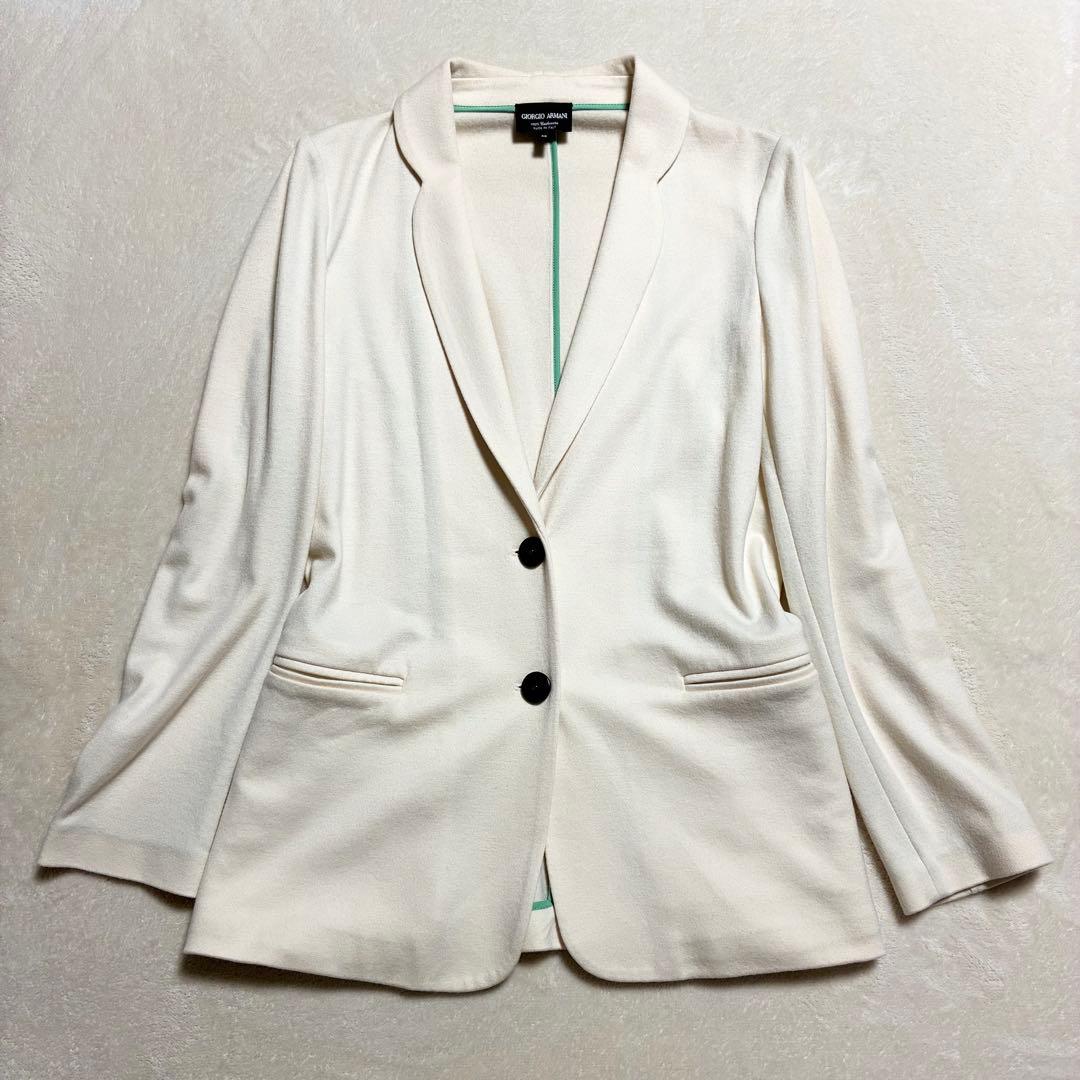 【美品】GIORGIO ARMANI☆ウールジャケット☆カシミヤ100%☆
