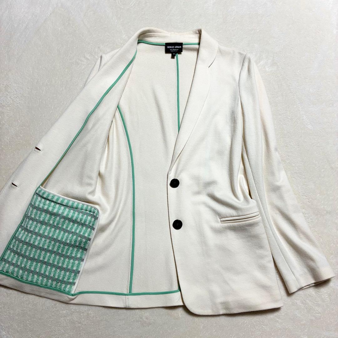 【美品】GIORGIO ARMANI☆ウールジャケット☆カシミヤ100%☆