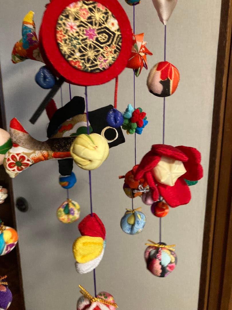 鯉のぼり吊るし雛　子供の日　ハンドメイド