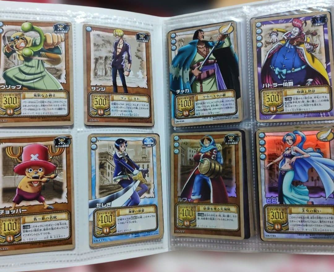 旧ワンピース カードダス カード セット 2002 レア 希少 まとめ売り ホロ
