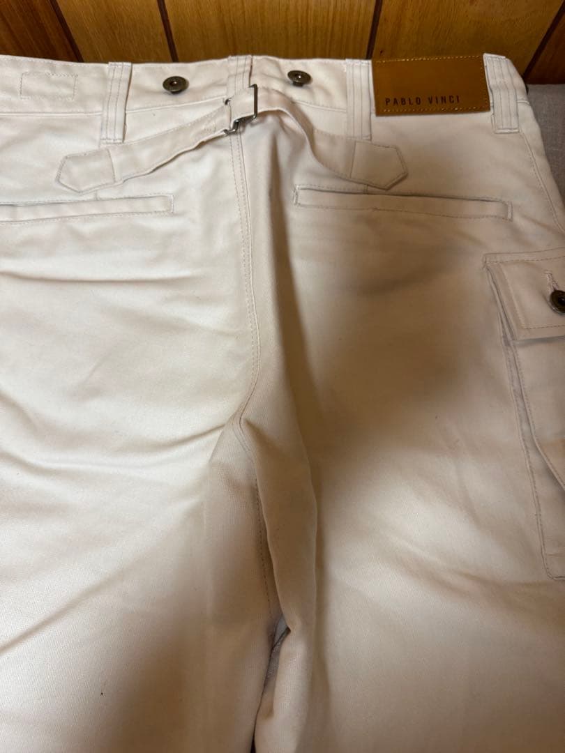 PABLO VINCI オイルドチノパンツ　kinema レザー シャツ　OTP