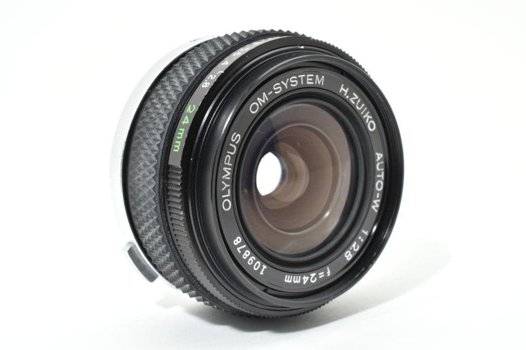 OLYMPUS H.ZUIKO AUTO- W 24mm F2.8 広角レンズ