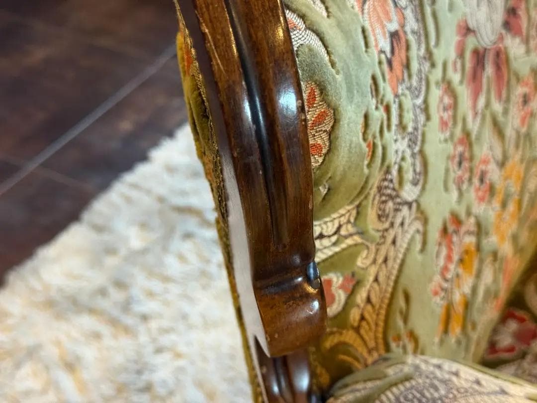 金華山織　クラシック　クラシカル　アームソファ　猫脚　ヨーロピアン　GZ