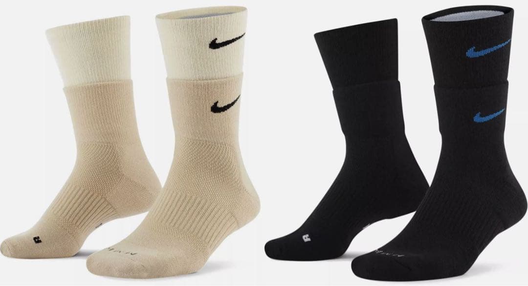 NikeLab MMW ソックス セット　Size Lベージュ ブラックALYX