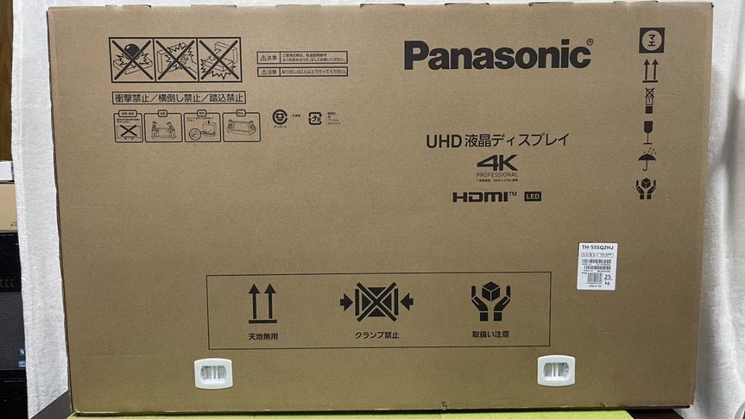 未使用　業務用Panasonic TH-55SQ2HJ 4Kディスプレイ